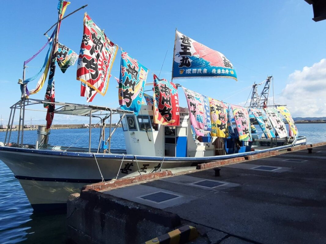 新潟県出雲崎　船まつりで出張マジック