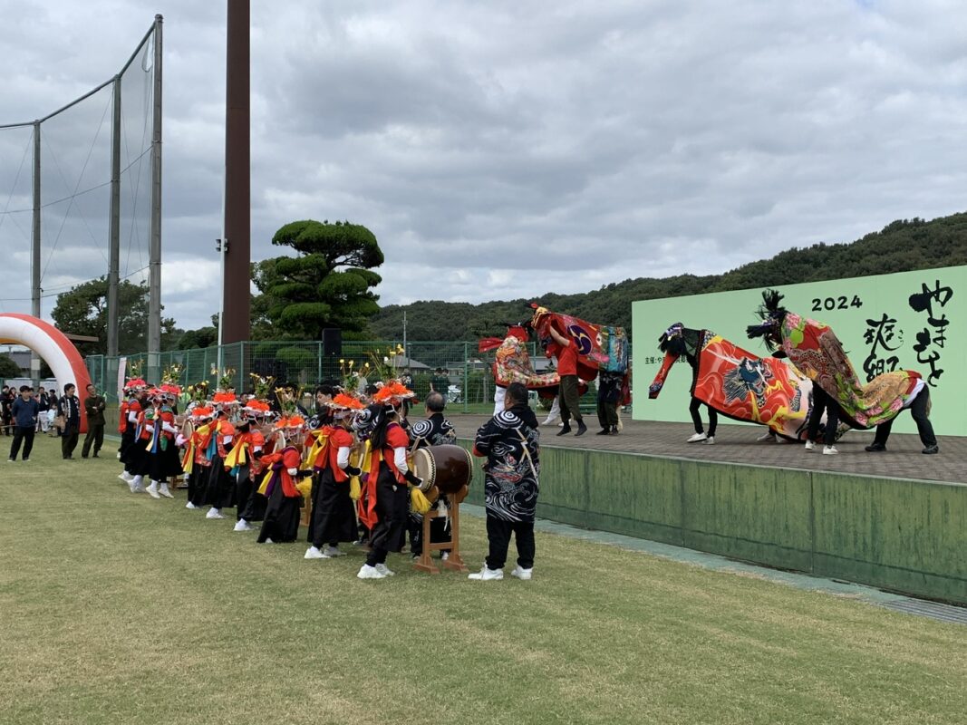 香川県　やまもと爽郷祭りで出張マジック