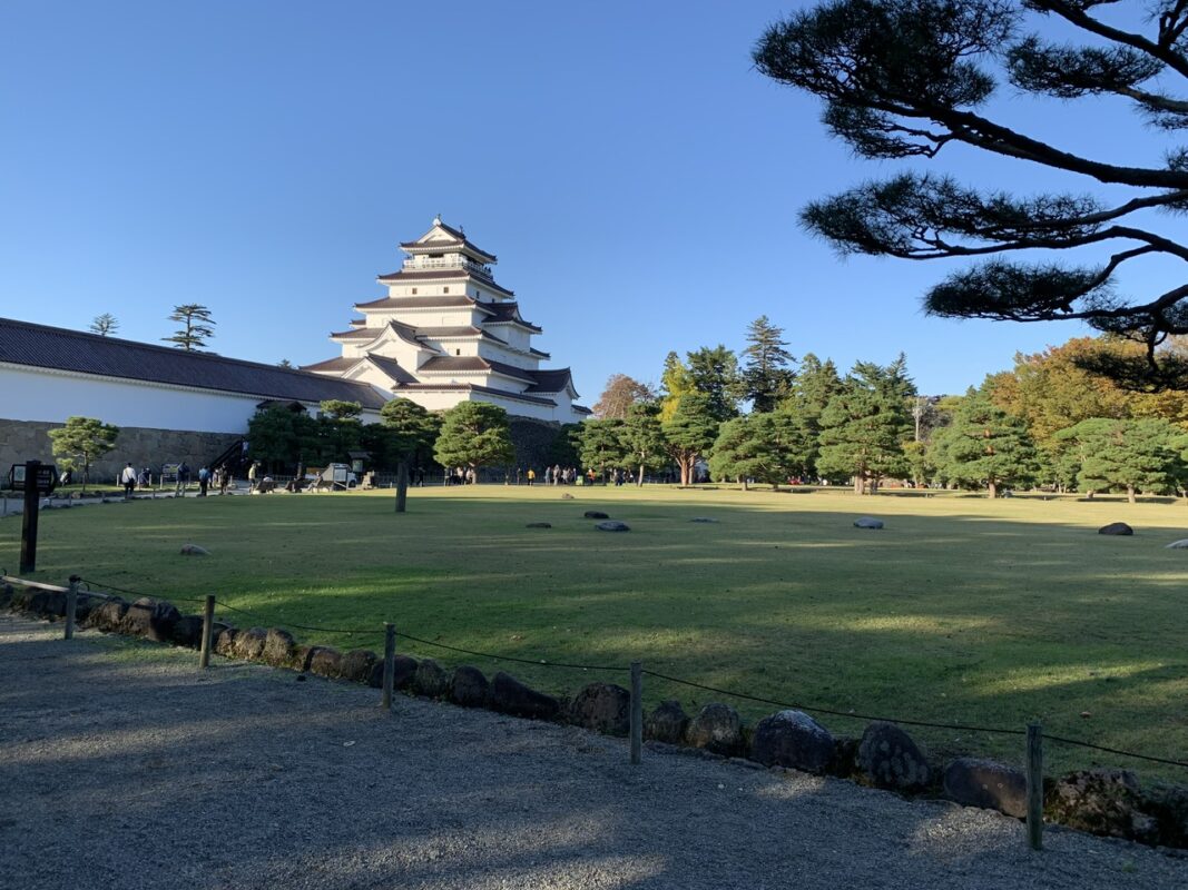 福島県会津若松市　鶴ヶ城（会津若松城）